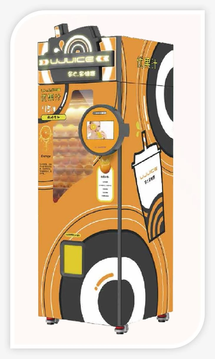 Fresh Orange Juice Vending Machine